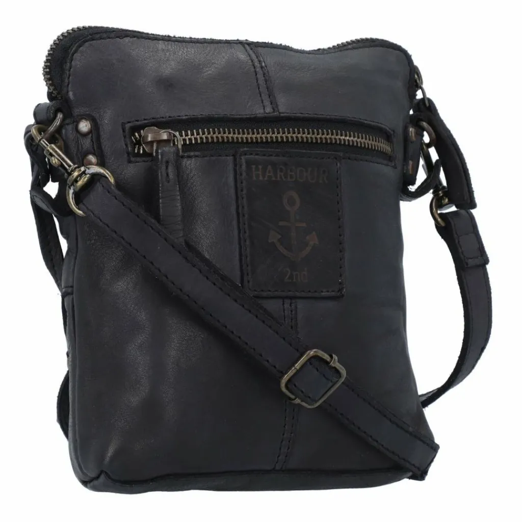 New Harbour 2nd Anchor Love Taliza Umhängetasche Leder 19 cm dark ash