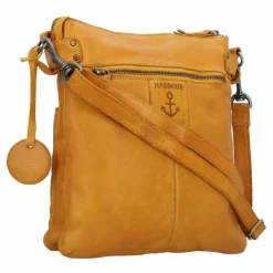 Hot Harbour 2nd Anchor Love Zora Umhängetasche Leder 26 cm oriental mustard