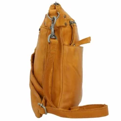 Hot Harbour 2nd Anchor Love Zora Umhängetasche Leder 26 cm oriental mustard