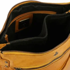 Hot Harbour 2nd Anchor Love Zora Umhängetasche Leder 26 cm oriental mustard