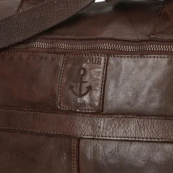 Outlet Harbour 2nd Balthazar Aktentasche Leder 42 cm Laptopfach chocolate brown