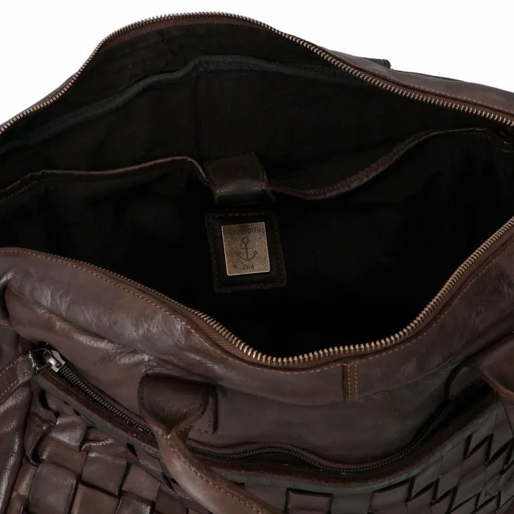 Harbour 2nd Blaise Aktentasche Leder 40 cm Laptopfach