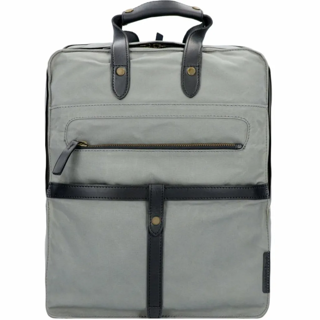 Discount Harbour 2nd City Canvas Francis Daypack 41 cm Laptopfach grey-black