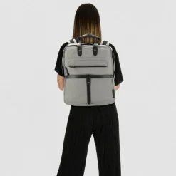 Discount Harbour 2nd City Canvas Francis Daypack 41 cm Laptopfach grey-black