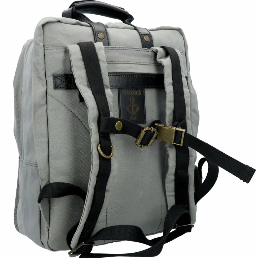 Discount Harbour 2nd City Canvas Francis Daypack 41 cm Laptopfach grey-black