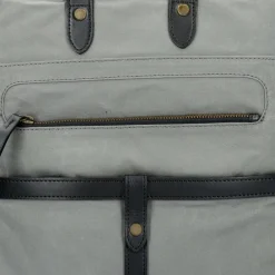 Discount Harbour 2nd City Canvas Francis Daypack 41 cm Laptopfach grey-black