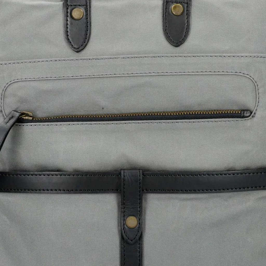 Discount Harbour 2nd City Canvas Francis Daypack 41 cm Laptopfach grey-black