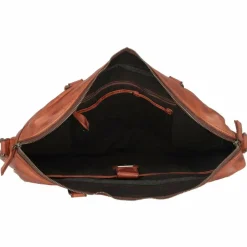 Harbour 2nd Laptoptaschen|Aktentaschen<Cool Casual Aris Aktentasche Leder 40 cm Laptopfach charming cognac