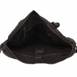 Harbour 2nd Laptoptaschen|Aktentaschen<Cool Casual Aris Aktentasche Leder 40 cm Laptopfach dark ash