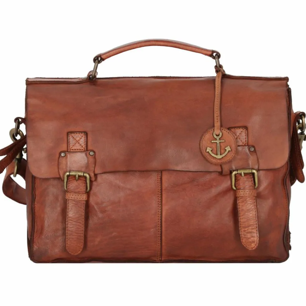 Harbour 2nd Cool Casual Bodil Aktentasche Leder 35 cm Laptopfach