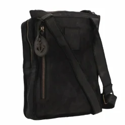Harbour 2nd Cool Casual Umhängetasche Leder 31 cm dark ash