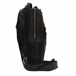 Harbour 2nd Cool Casual Umhängetasche Leder 31 cm dark ash