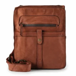 Outlet Harbour 2nd Cool Casual Umhängetasche Leder 31 cm charming cognac