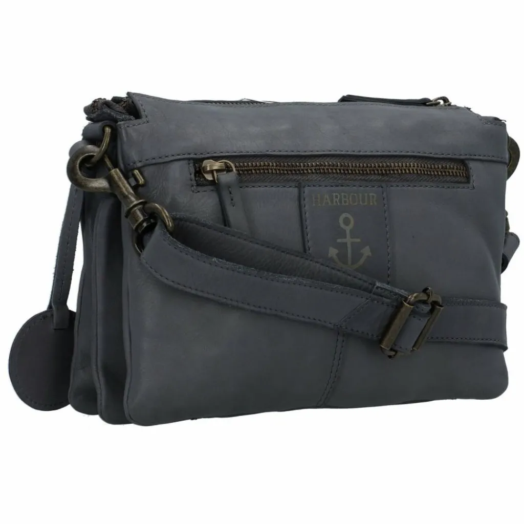 Hot Harbour 2nd Evita Umhängetasche Leder 23.5 cm dolphin grey