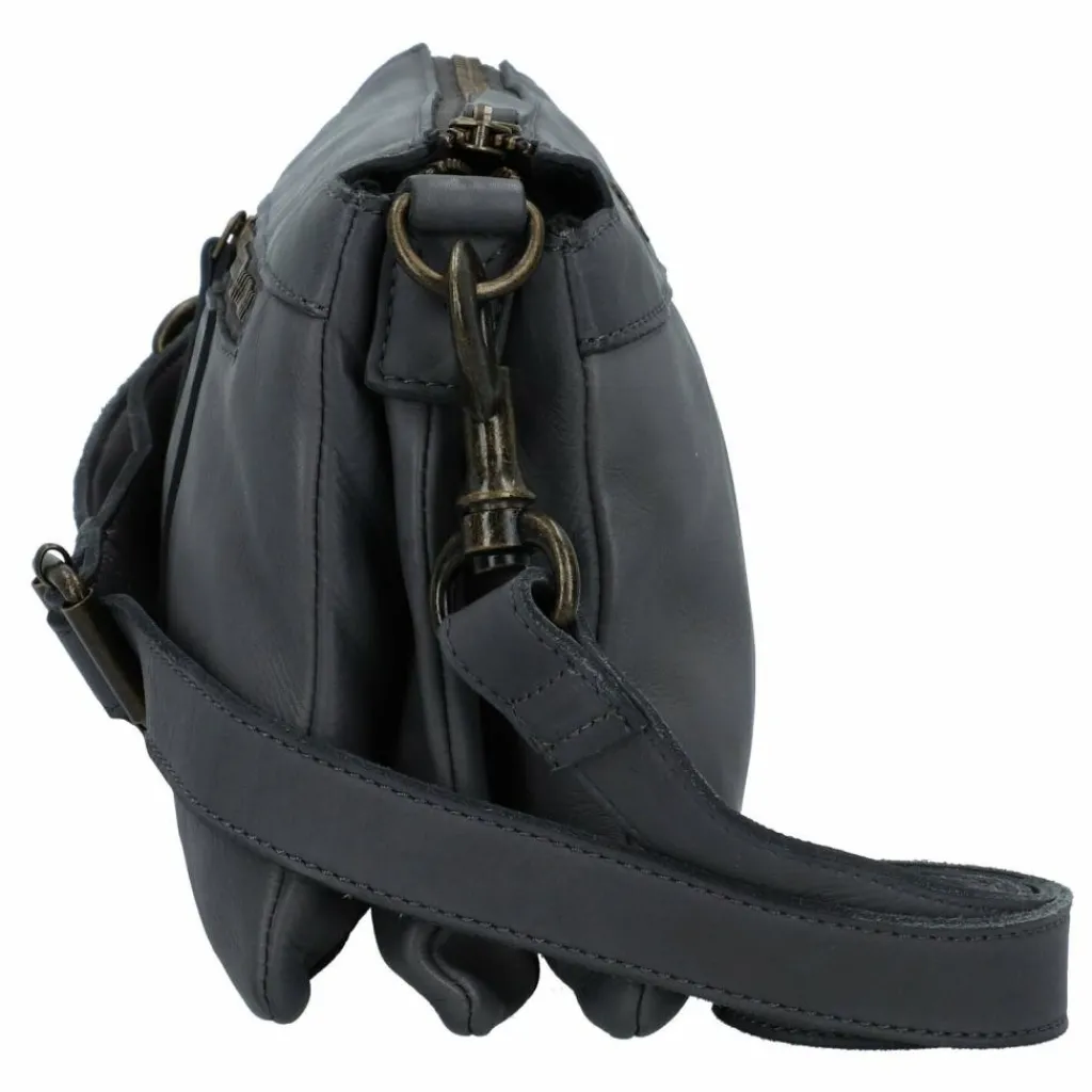 Hot Harbour 2nd Evita Umhängetasche Leder 23.5 cm dolphin grey