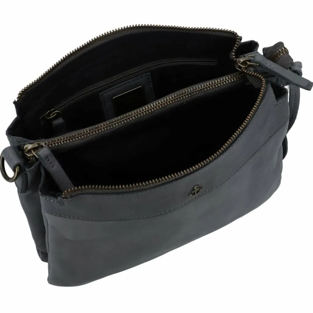 Hot Harbour 2nd Evita Umhängetasche Leder 23.5 cm dolphin grey