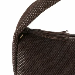New Harbour 2nd Fashion Lights Schultertasche Leder 36 cm chocolate brown