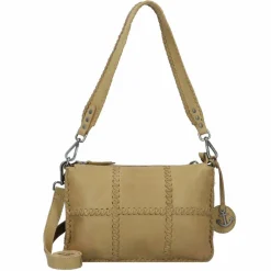 Discount Harbour 2nd Fashion Lights Cyrene Schultertasche Leder 30 cm mild pistachio