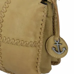 Discount Harbour 2nd Fashion Lights Cyrene Schultertasche Leder 30 cm mild pistachio