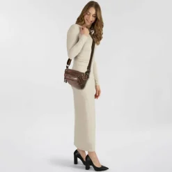 Harbour 2nd Gürteltaschen<Harper Gürteltasche Leder 24 cm chocolate brown