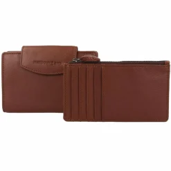 Sale Harbour 2nd Just Pure Elin Geldbörse RFID Schutz Leder 14.5 cm charming cognac