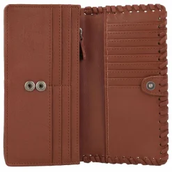 Hot Harbour 2nd Just Pure Geldbörse Leder 19 cm charming cognac