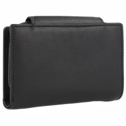 Outlet Harbour 2nd Just Pure Geldbörse RFID Schutz Leder 13 cm darkash