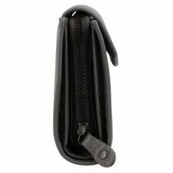 Harbour 2nd Just Pure Geldbörse RFID Schutz Leder 13 cm dolphin grey