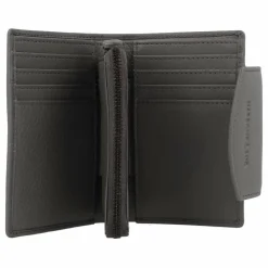 Harbour 2nd Just Pure Geldbörse RFID Schutz Leder 13 cm dolphin grey