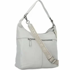 Sale Harbour 2nd Just Pure Kiana Schultertasche Leder 37 cm frost grey
