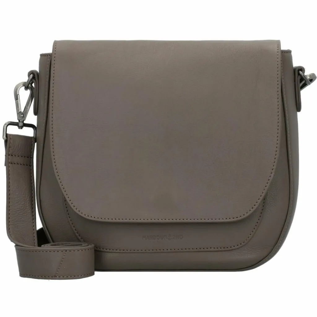 Harbour 2nd Just Pure Lili Umhängetasche Leder 26 cm dusty taupe