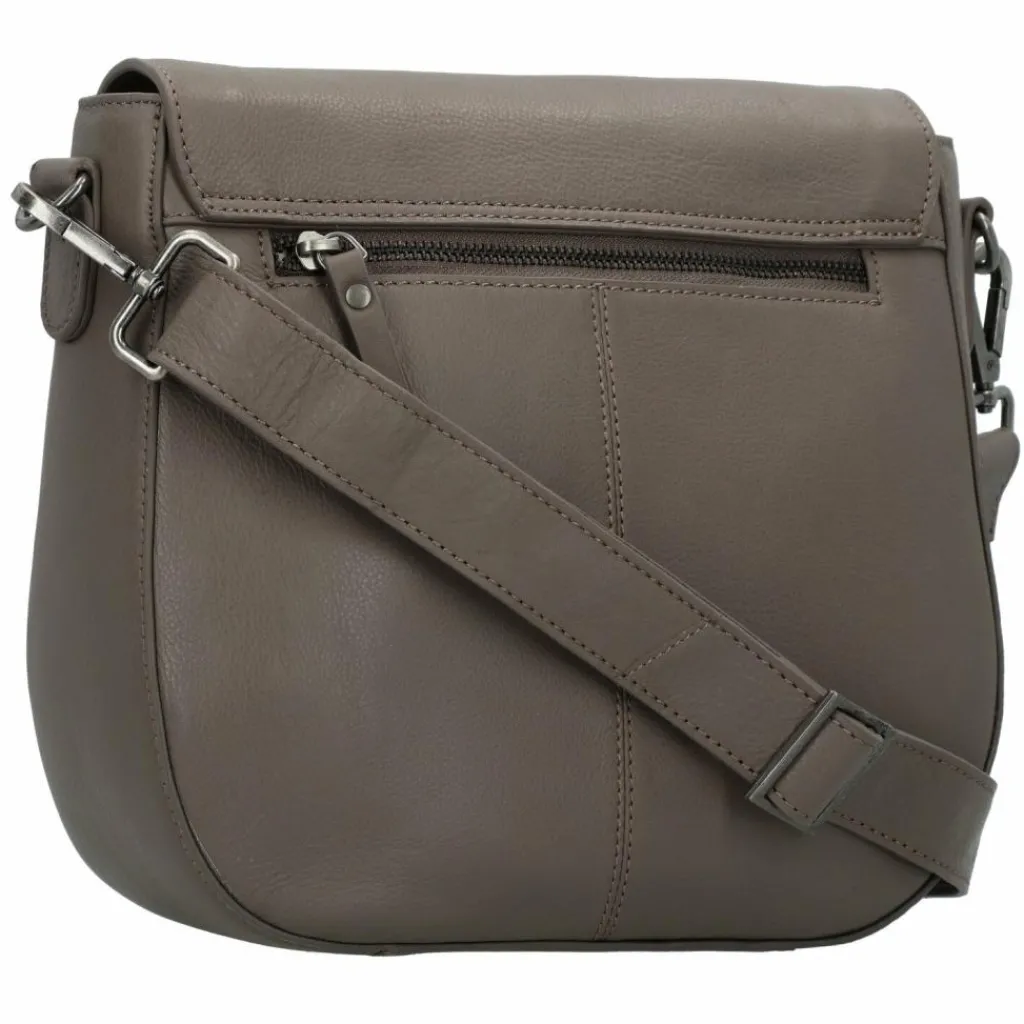 Harbour 2nd Just Pure Lili Umhängetasche Leder 26 cm dusty taupe