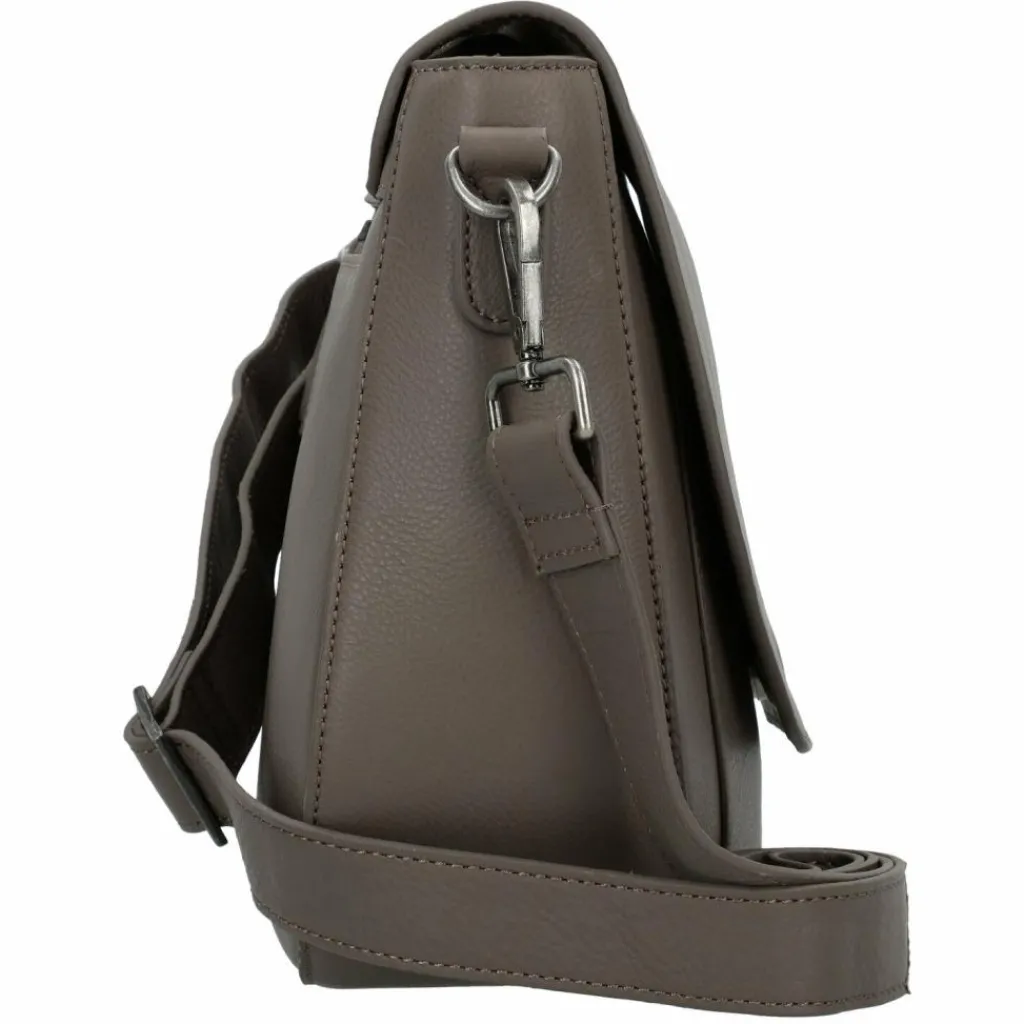 Harbour 2nd Just Pure Lili Umhängetasche Leder 26 cm dusty taupe