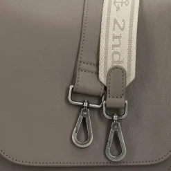 Harbour 2nd Just Pure Lili Umhängetasche Leder 26 cm dusty taupe