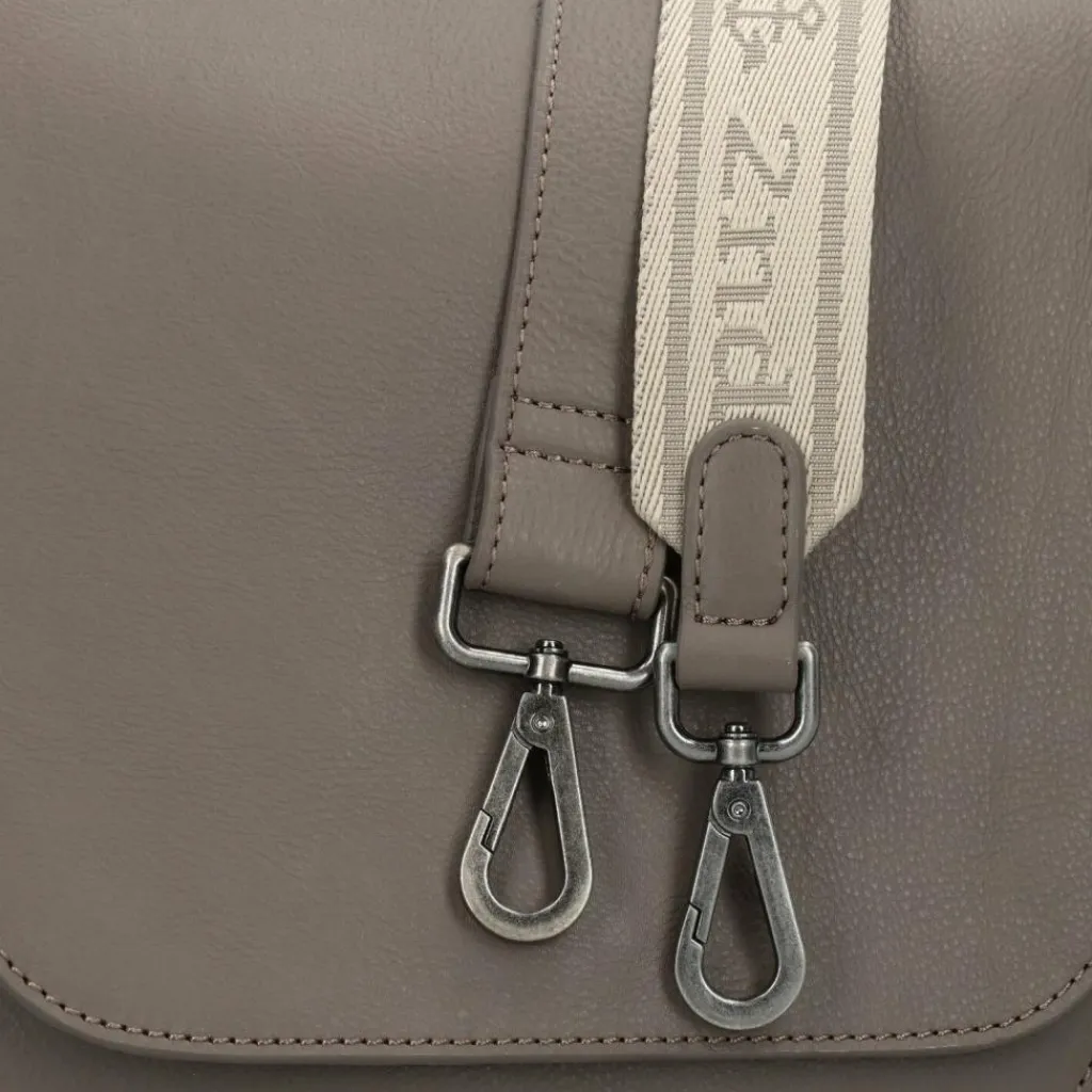 Harbour 2nd Just Pure Lili Umhängetasche Leder 26 cm dusty taupe