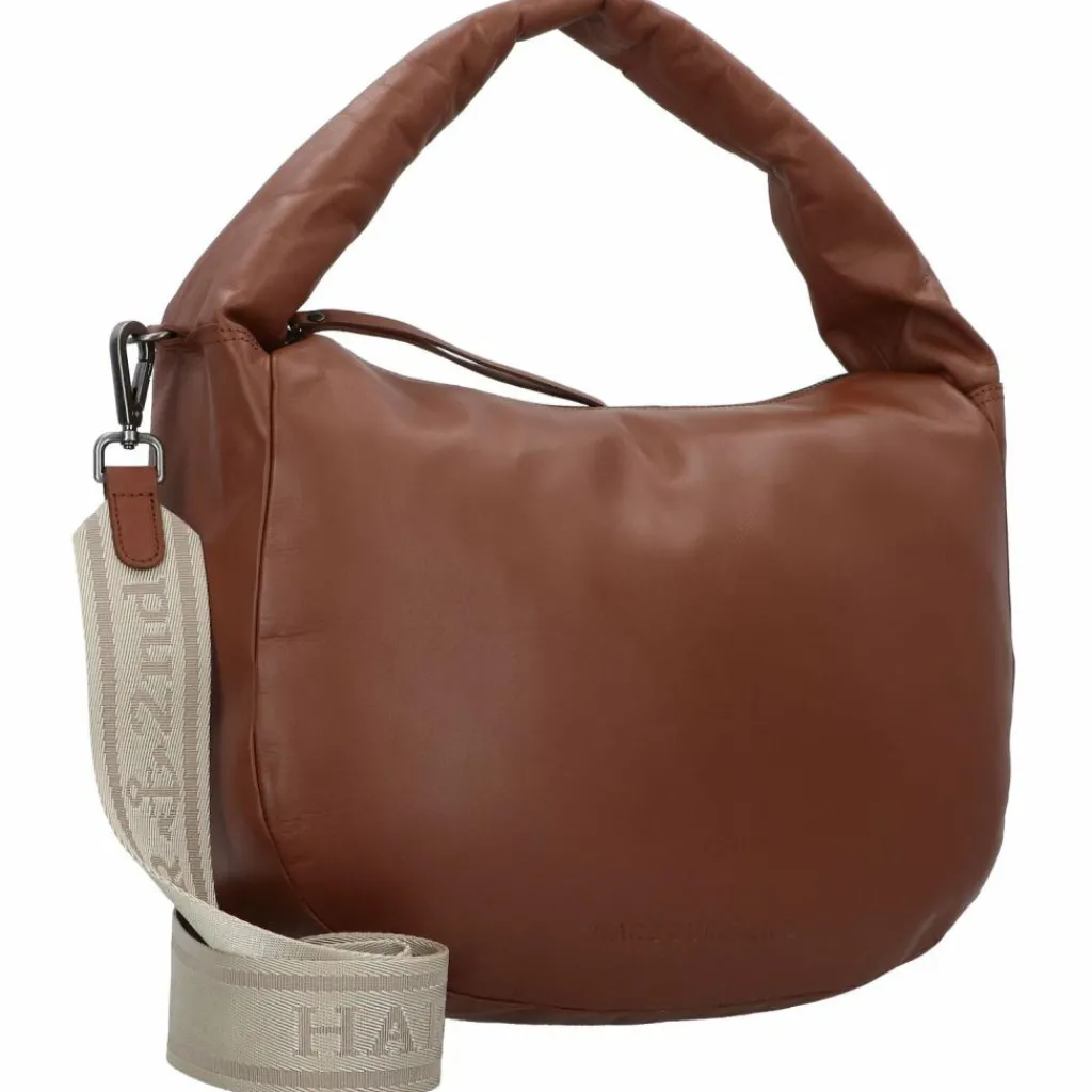Online Harbour 2nd Just Pure Melissa Handtasche Leder 35 cm charming cognac