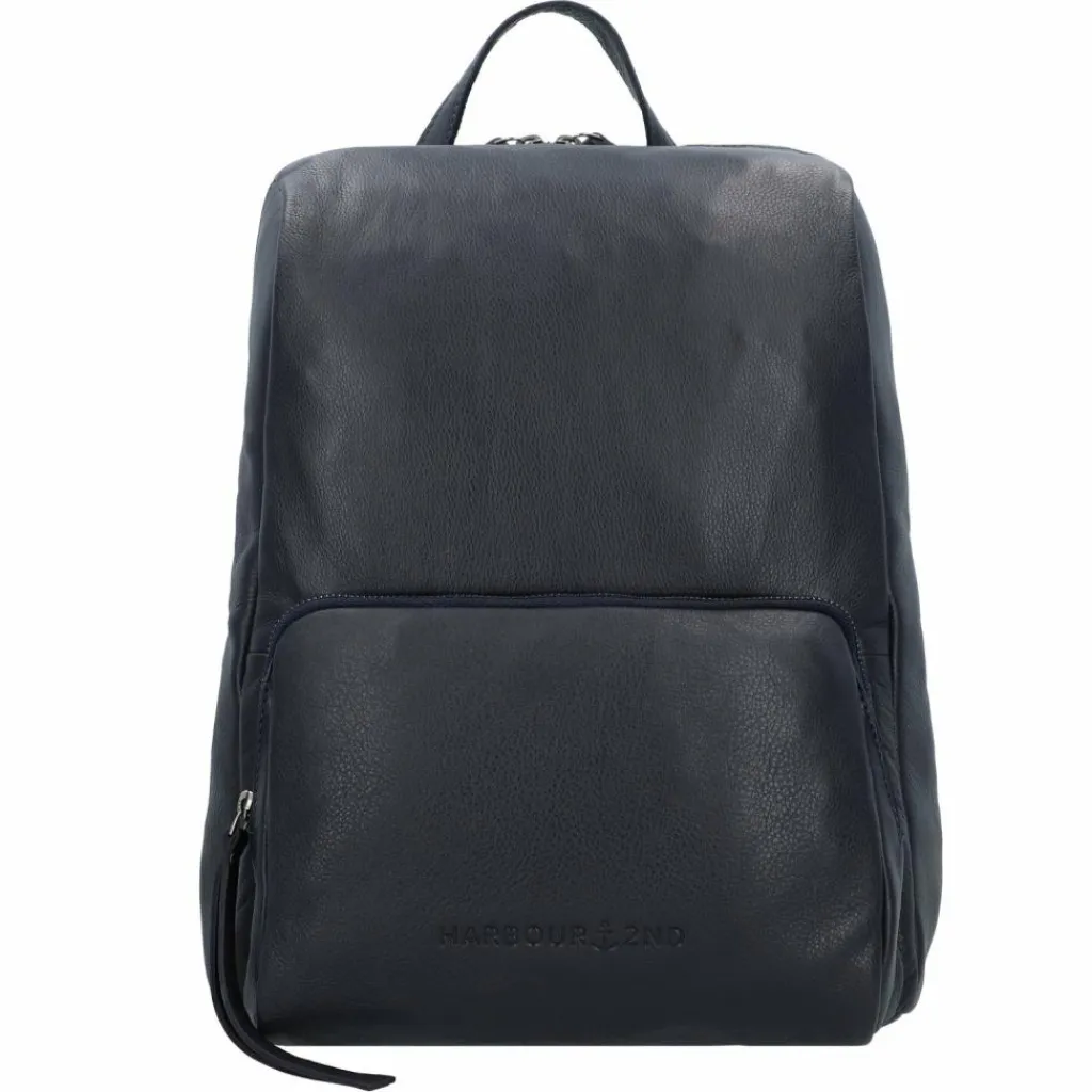Harbour 2nd Lederrucksäcke|City Rucksäcke<Just Pure Milou City Rucksack Leder 40 cm midnight navy
