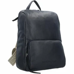 Harbour 2nd Lederrucksäcke|City Rucksäcke<Just Pure Milou City Rucksack Leder 40 cm midnight navy