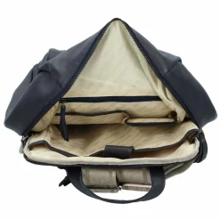 Harbour 2nd Lederrucksäcke|City Rucksäcke<Just Pure Milou City Rucksack Leder 40 cm midnight navy