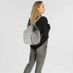 Harbour 2nd Lederrucksäcke|City Rucksäcke<Just Pure Mireille City Rucksack Leder 30 cm frost grey