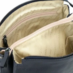 Harbour 2nd Just Pure Mirela Schultertasche Leder 20.5 cm midnight navy
