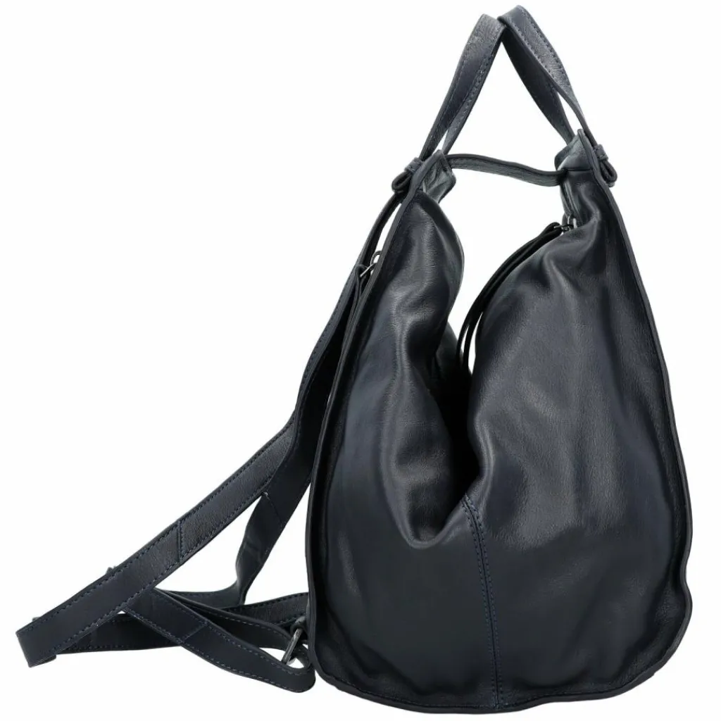 Online Harbour 2nd Just Pure Mireille City Rucksack Leder 30 cm midnight navy