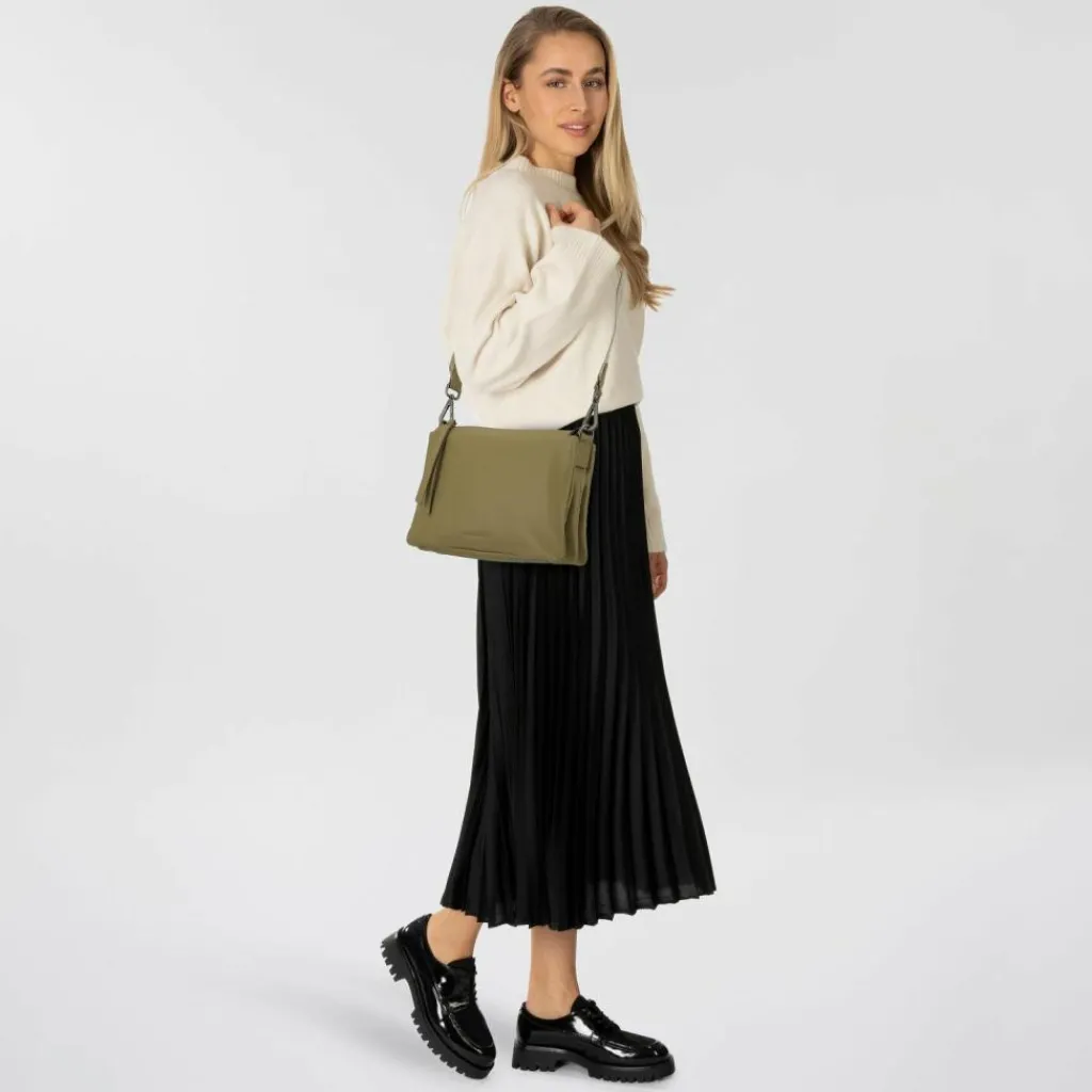 Harbour 2nd Schultertaschen<Just Pure Mirela Schultertasche Leder 20.5 cm mild pistachio