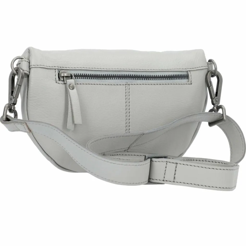 Harbour 2nd Just Pure Paulette Gürteltasche Leder 23 cm frost grey