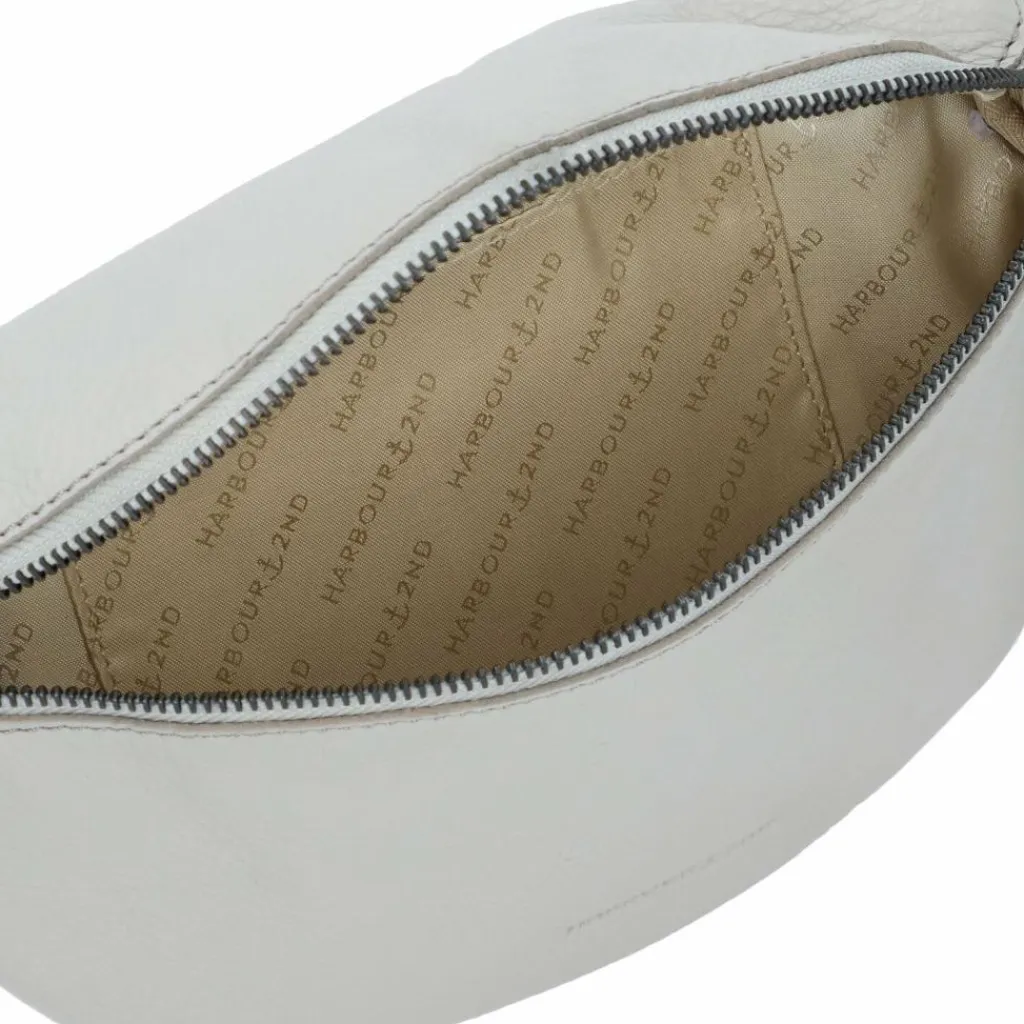 Harbour 2nd Just Pure Paulette Gürteltasche Leder 23 cm frost grey