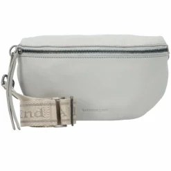 Harbour 2nd Just Pure Paulette Gürteltasche Leder 23 cm frost grey