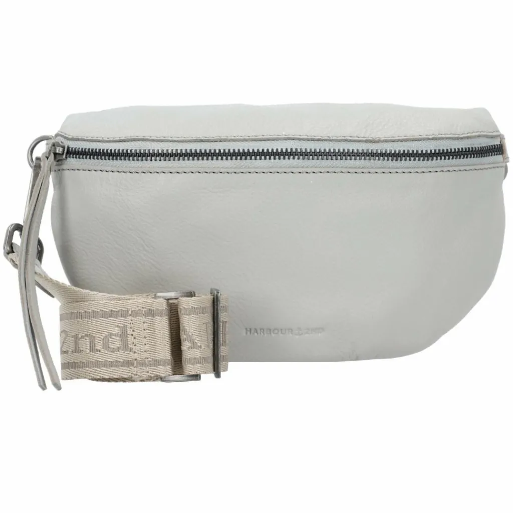 Harbour 2nd Just Pure Paulette Gürteltasche Leder 23 cm frost grey