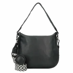 Best Harbour 2nd Just Pure Sarina Schultertasche Leder 34 cm dark ash