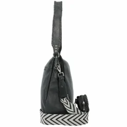 Best Harbour 2nd Just Pure Sarina Schultertasche Leder 34 cm dark ash