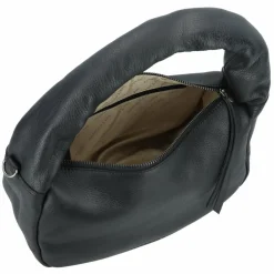 Harbour 2nd Schultertaschen<Just Pure Schultertasche Leder 29 cm darkash